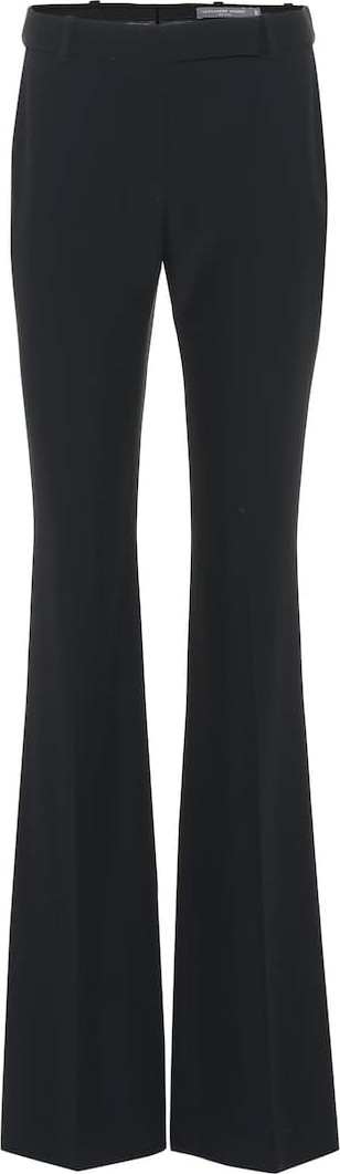 Alexander McQueen Mid-rise flared pants
