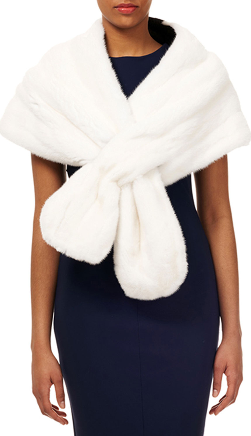 Gorski Short-Nap Mink Fur Stole