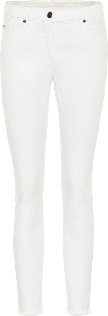 Brunello Cucinelli Mid-rise skinny jeans