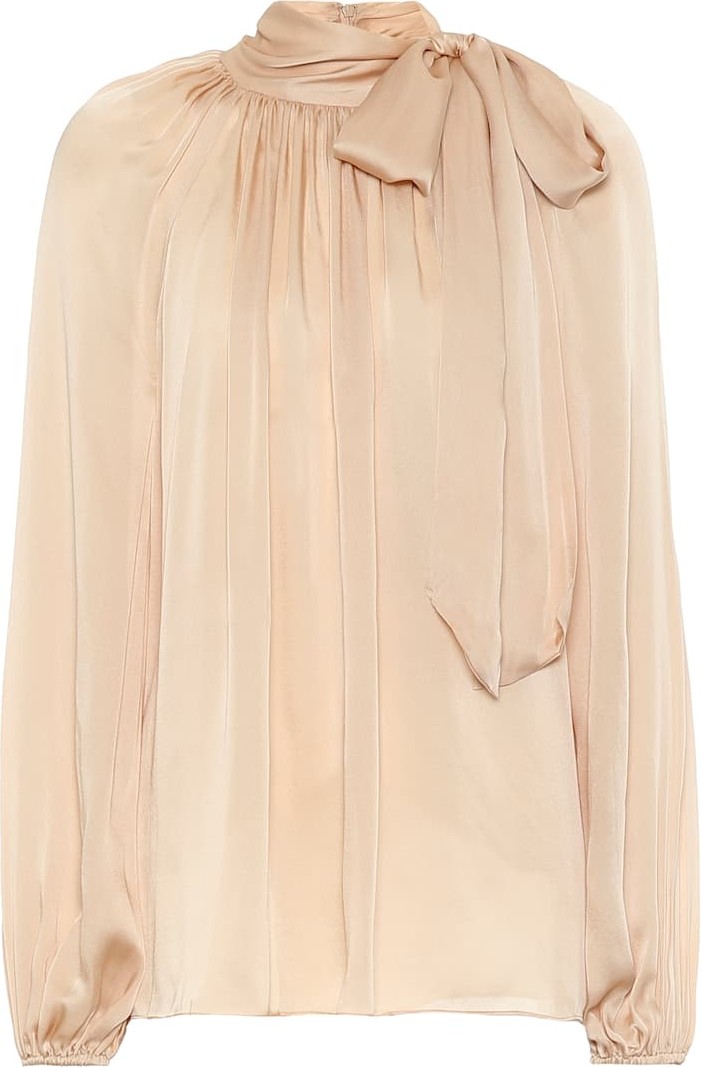 Zimmermann Silk bow-embellished blouse