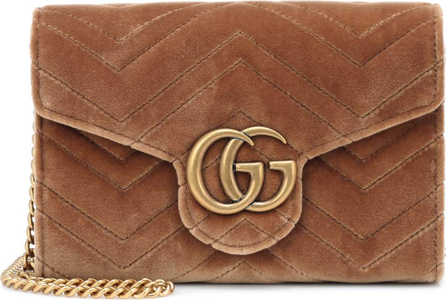 Gucci GG Marmont velvet shoulder bag