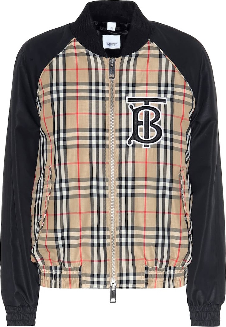 Burberry London England Vintage Check bomber jacket