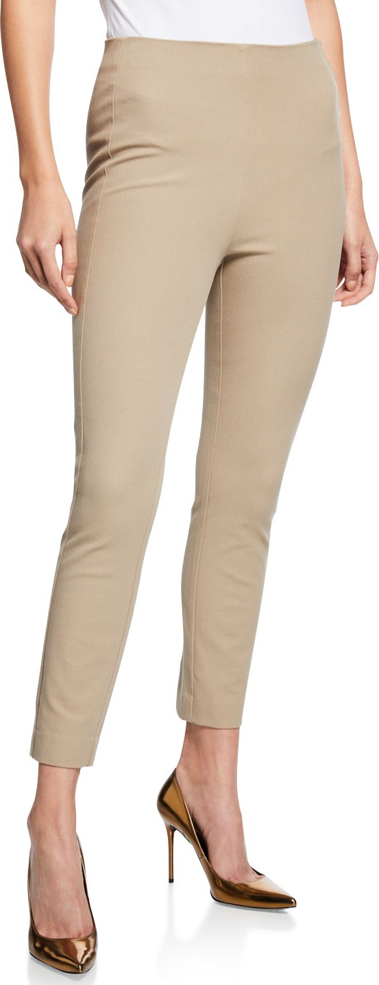 Elie Tahari Jessalyn Skinny-Leg Cropped Pants