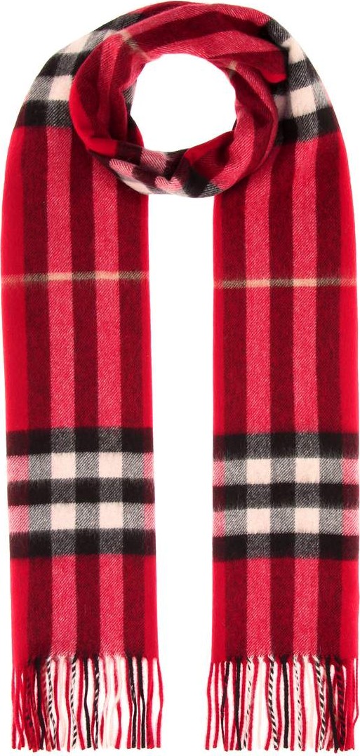 Burberry London England Giant Icon cashmere scarf