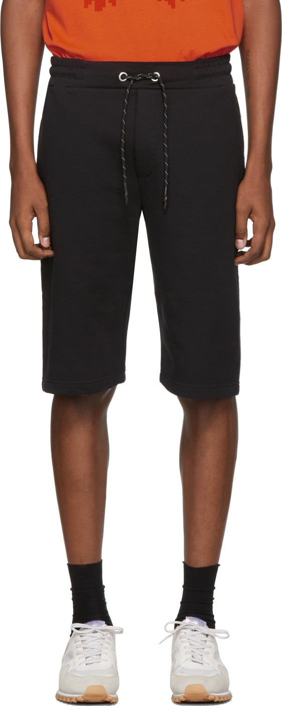 McQ - Alexander McQueen Black Dart Sweat Shorts