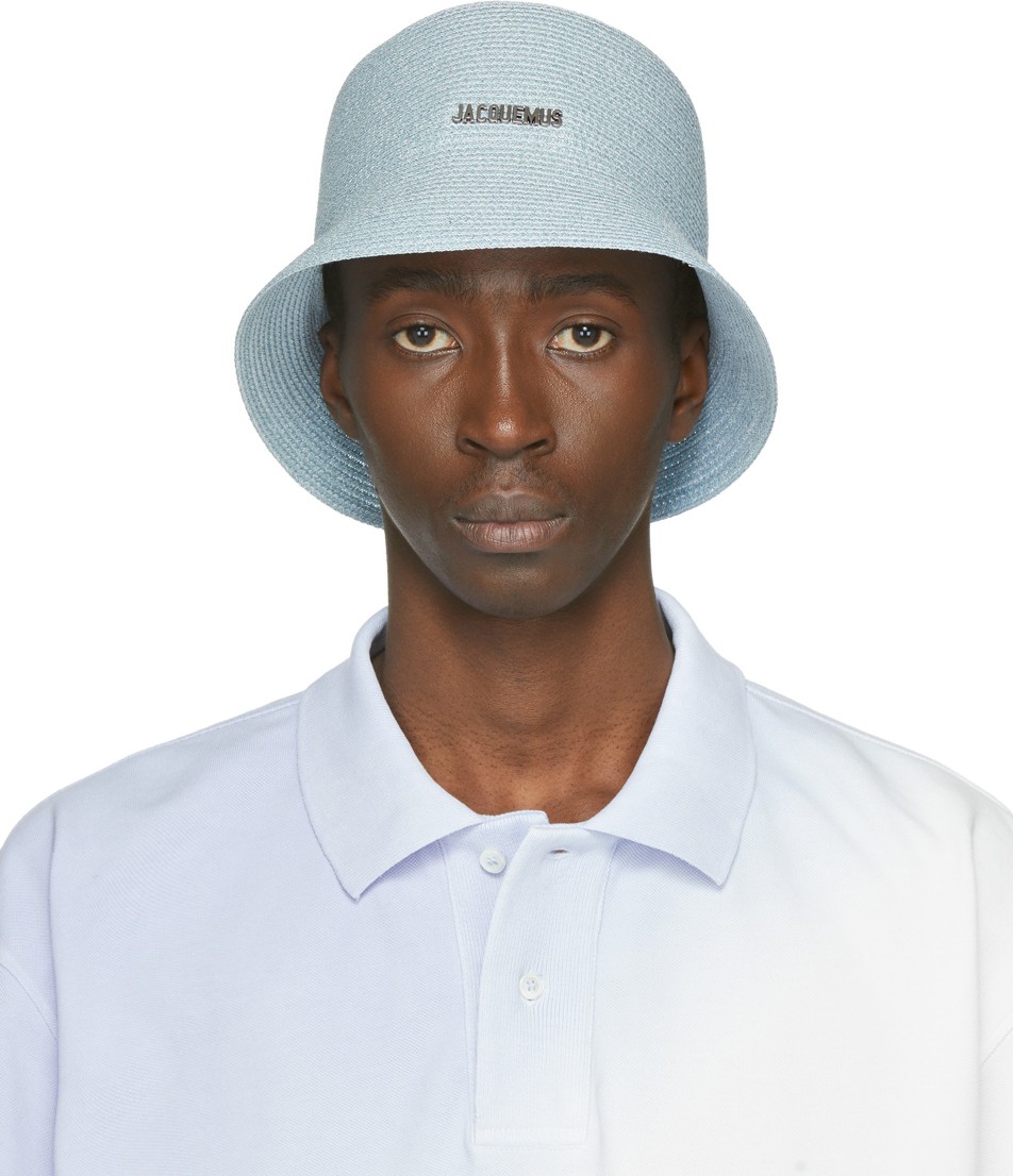 Jacquemus Blue 'Le Bob Manosque' Bucket Hat