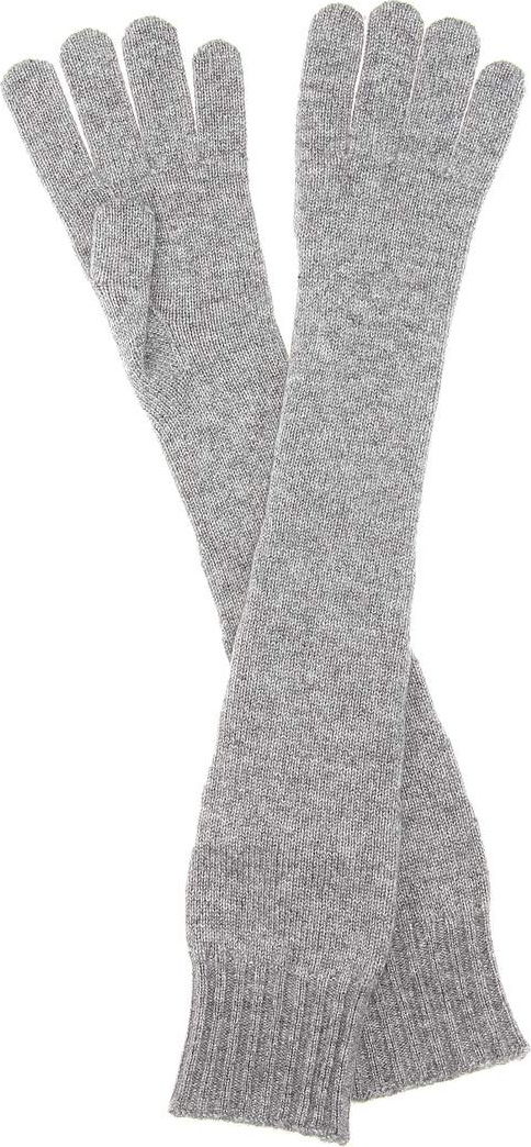 Dolce & Gabbana Long cashmere gloves