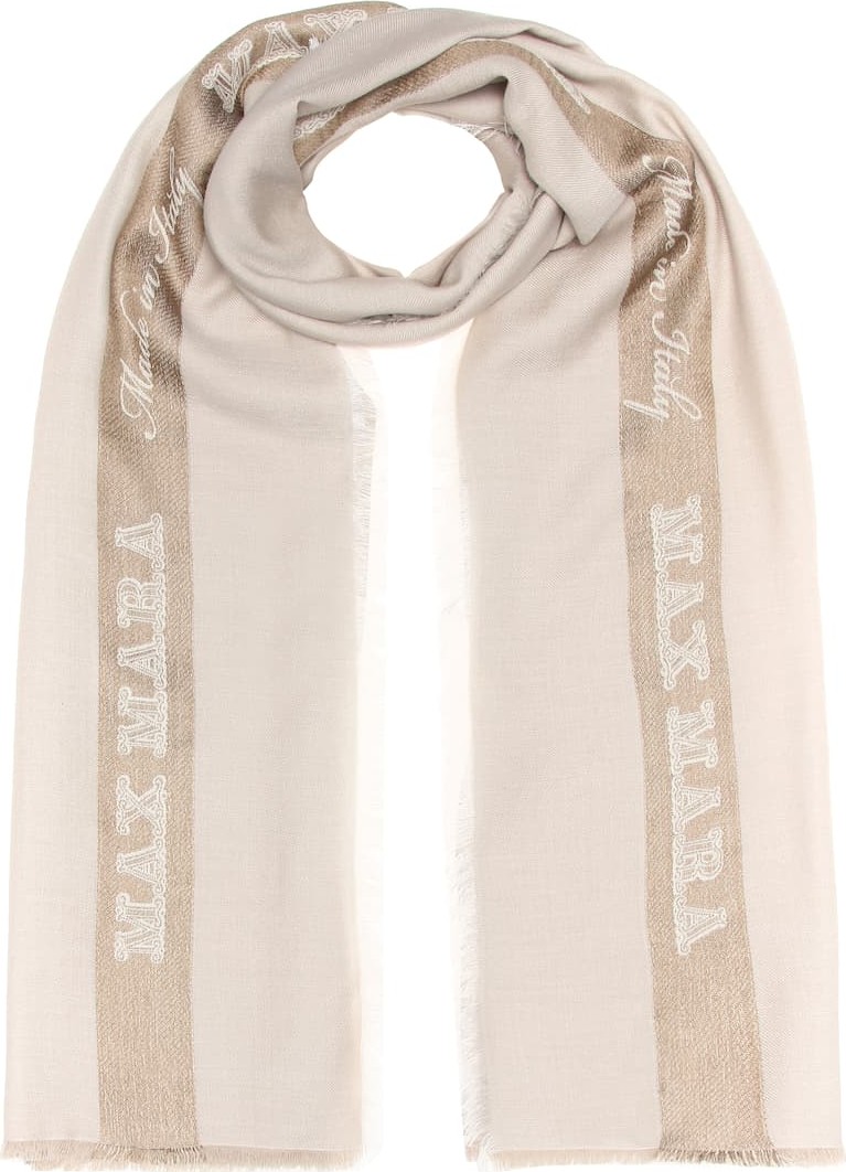 Max Mara Baiardo wool-blend scarf