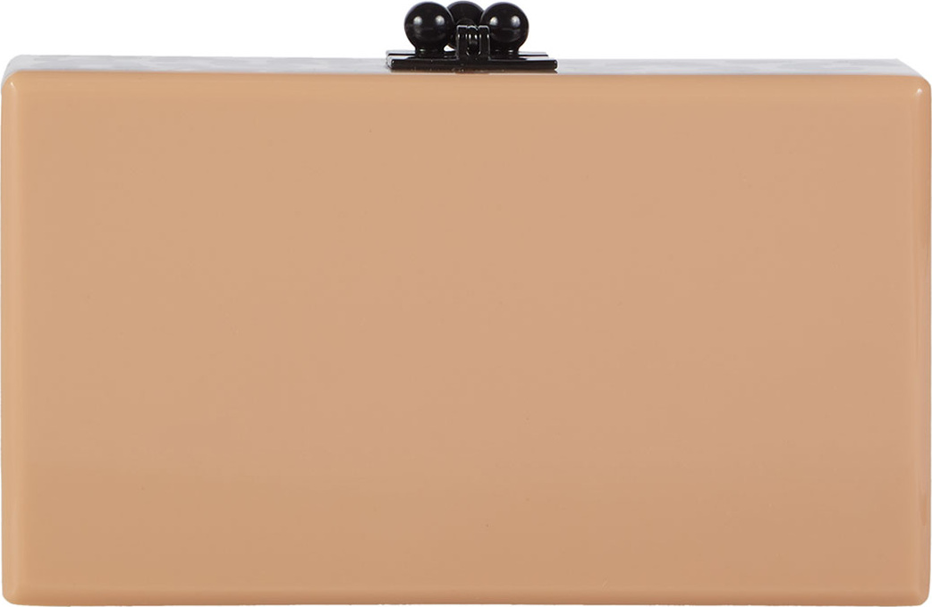 Edie Parker Jean Spots Acrylic Clutch Bag