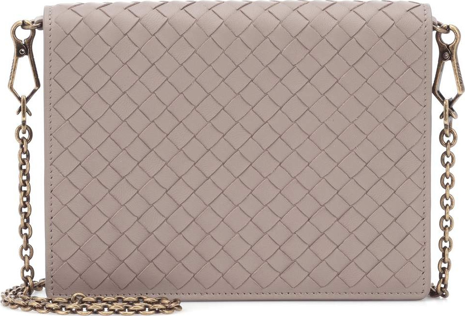 Bottega Veneta Intrecciato leather clutch