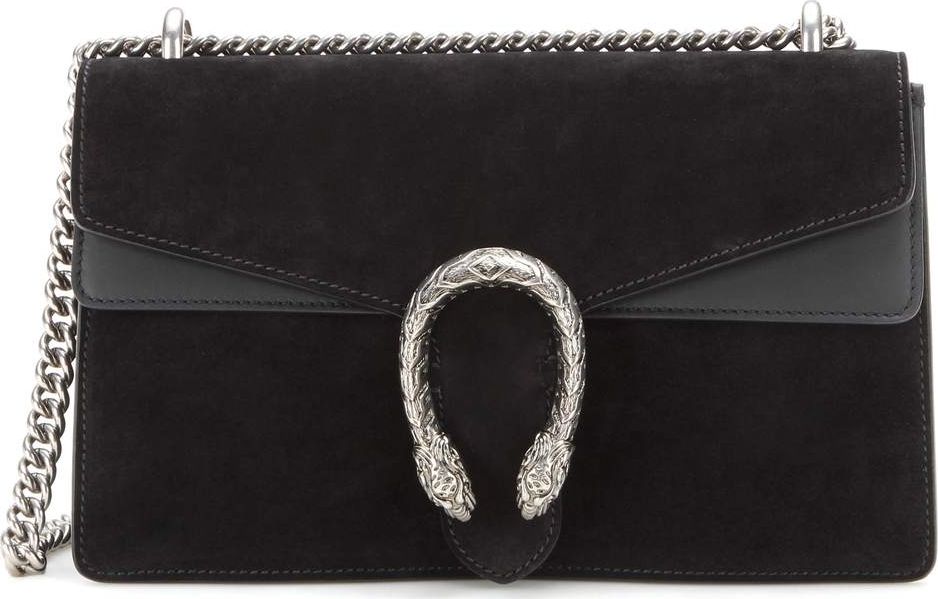 Gucci Dionysus Small suede and leather shoulder bag