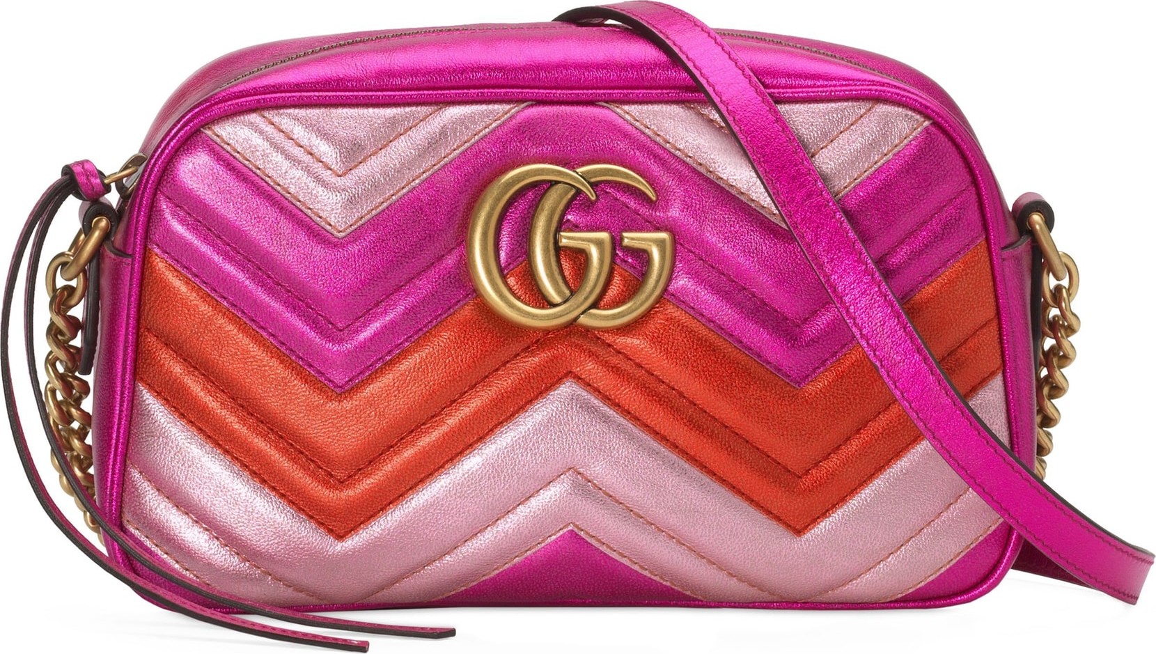 Gucci Marmont 2.0 Leather Crossbody Bag