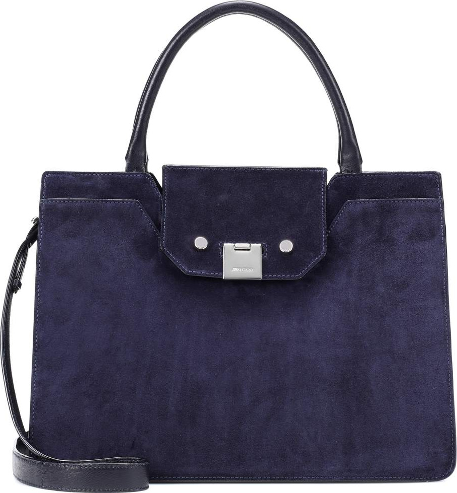 Jimmy Choo Rebel suede tote