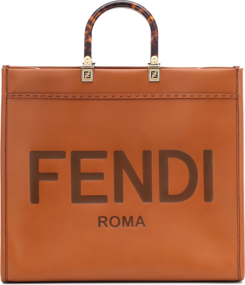 Fendi Sunshine Large leather shopper