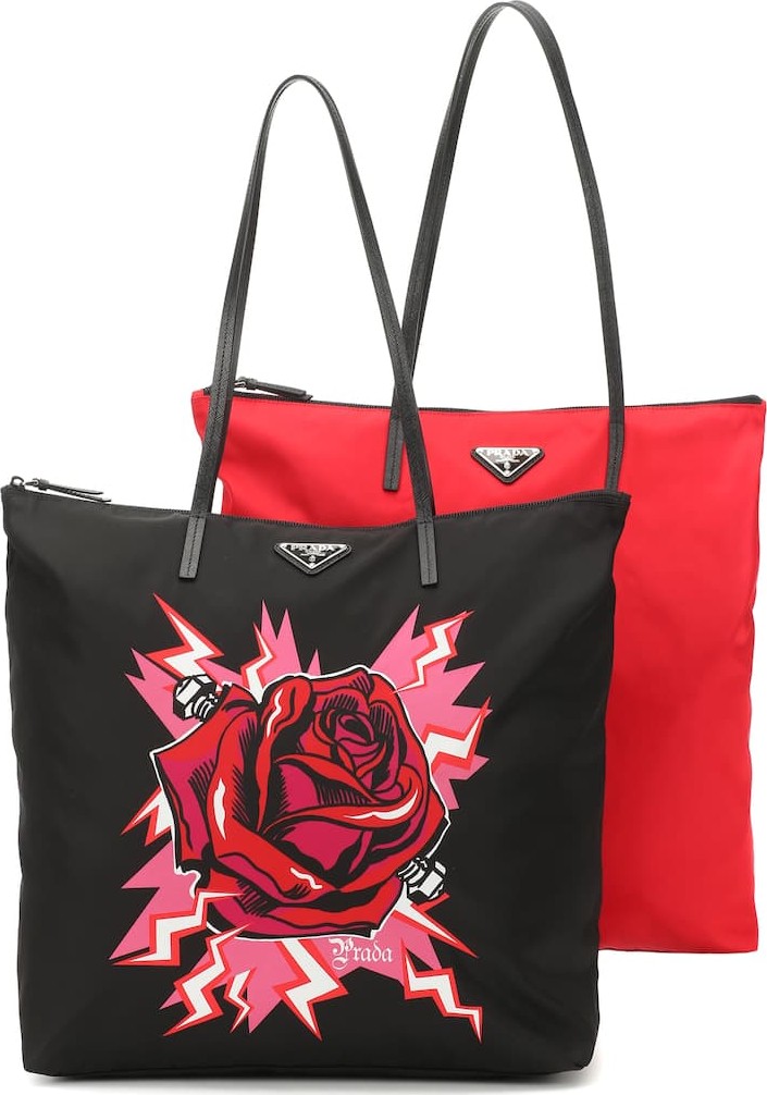 Prada Set of two nylon totes