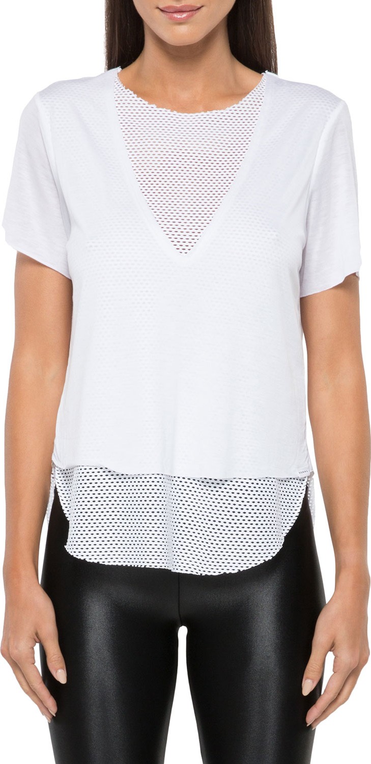KORAL Double Layer Tee with Mesh