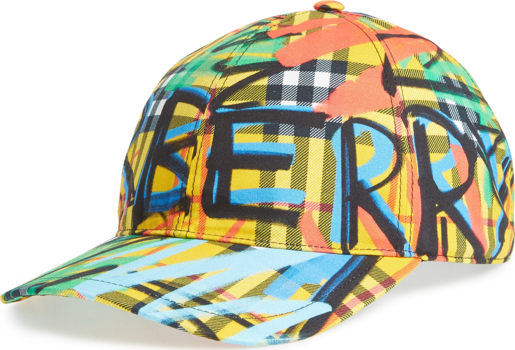 Burberry London England Fonts Baseball Cap
