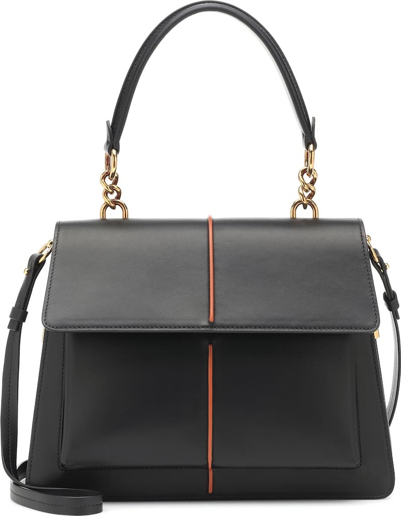 Marni Attache' leather shoulder bag
