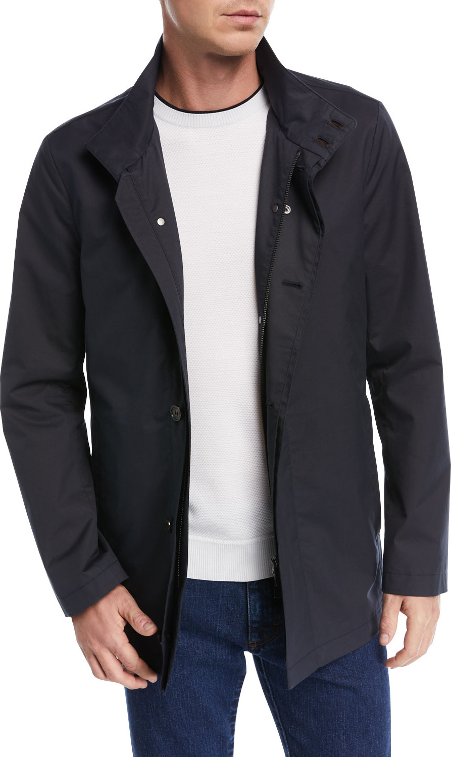 Ermenegildo Zegna Ten-Pocket Car Coat