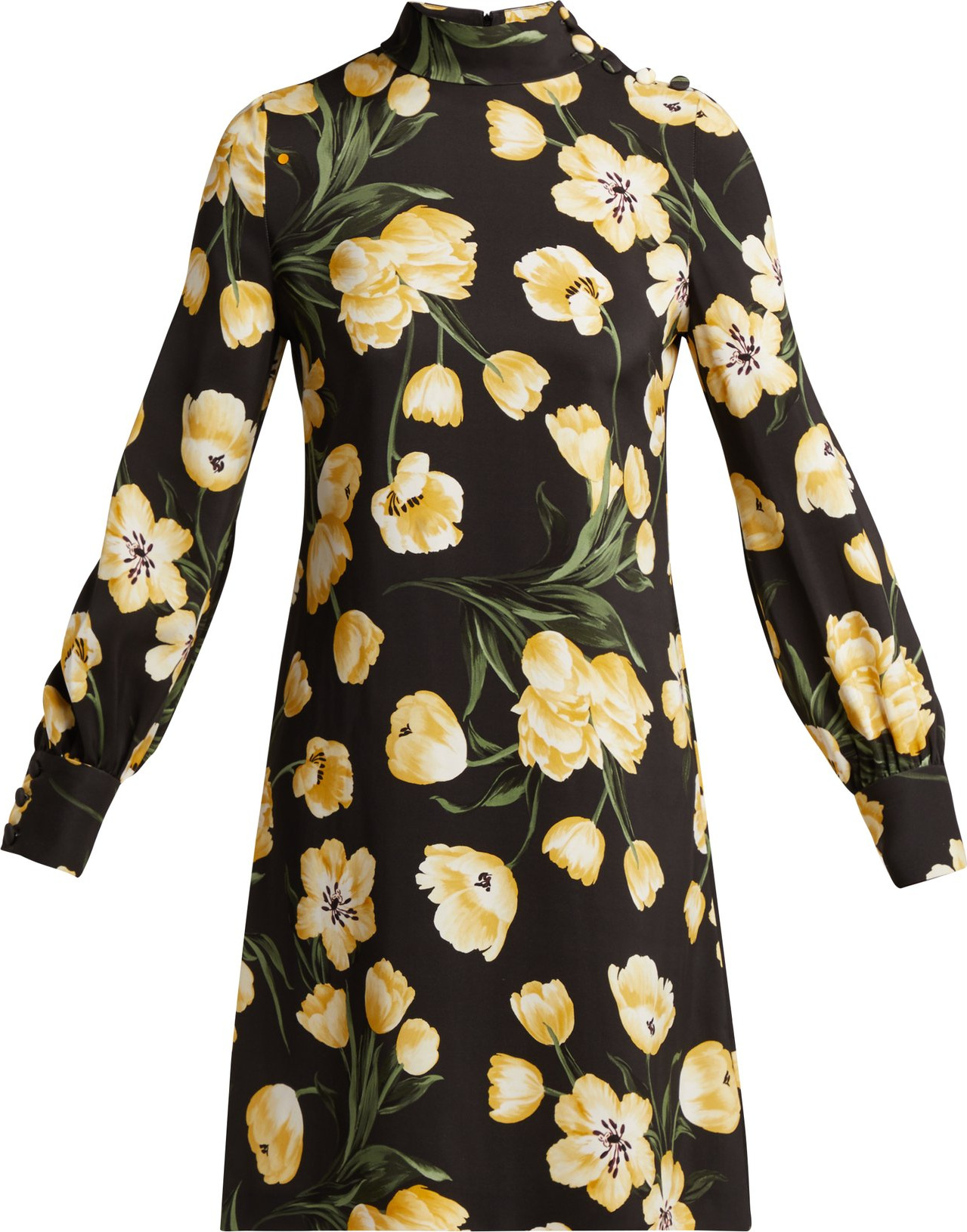 Goat Garland high-neck dress