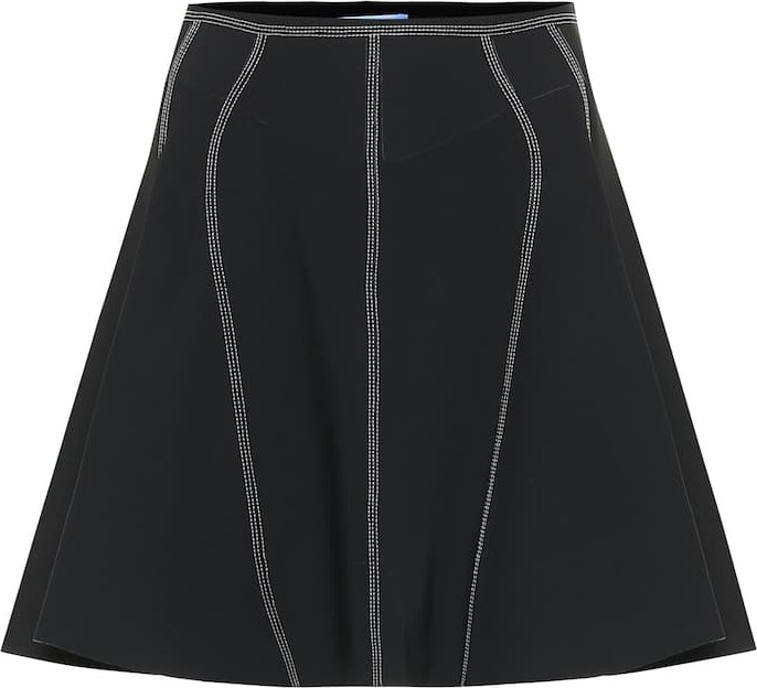 Mugler Scuba miniskirt