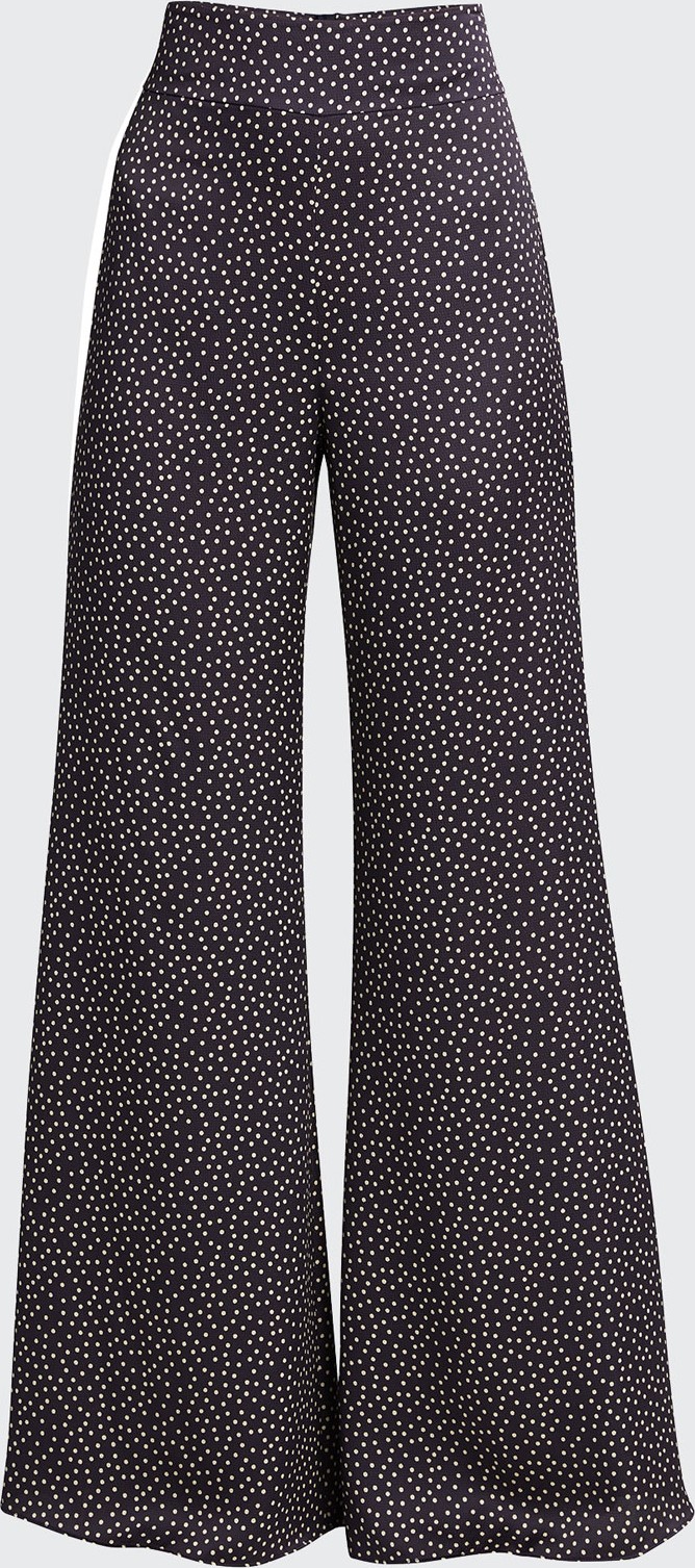 Alexis Minna Printed Wide-Leg Pants