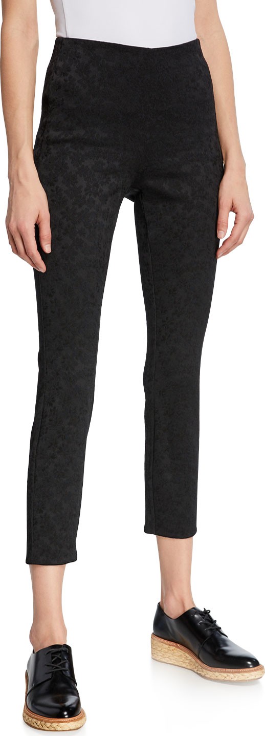 Rag & Bone Simone Jacquard Skinny-Leg Pants