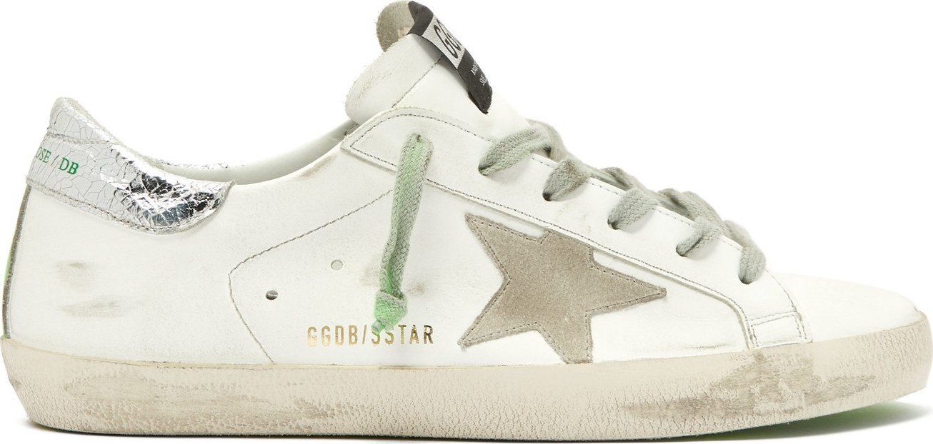 Golden Goose Deluxe Brand Superstar leather low-top trainers
