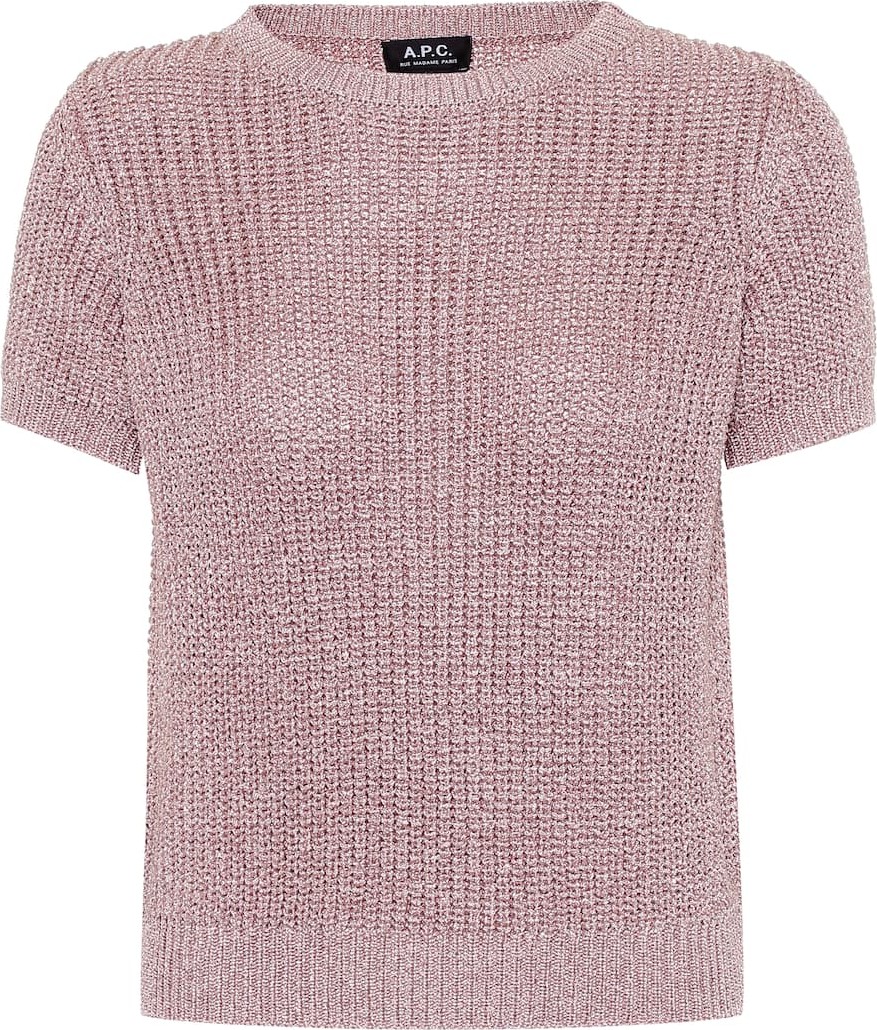 A.P.C. Audrey metallic sweater