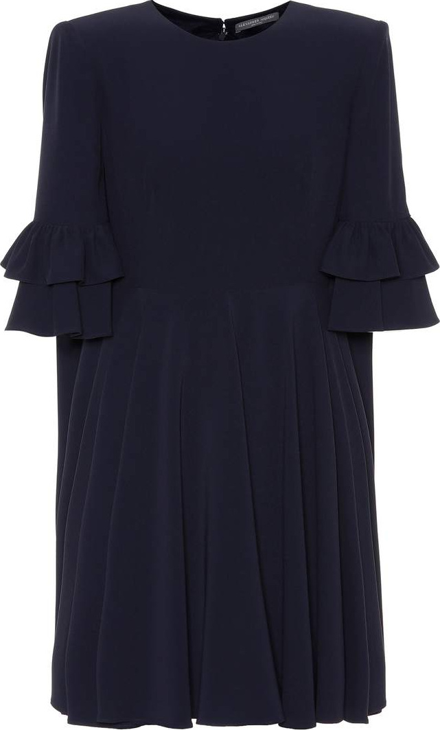 Alexander McQueen Crêpe minidress