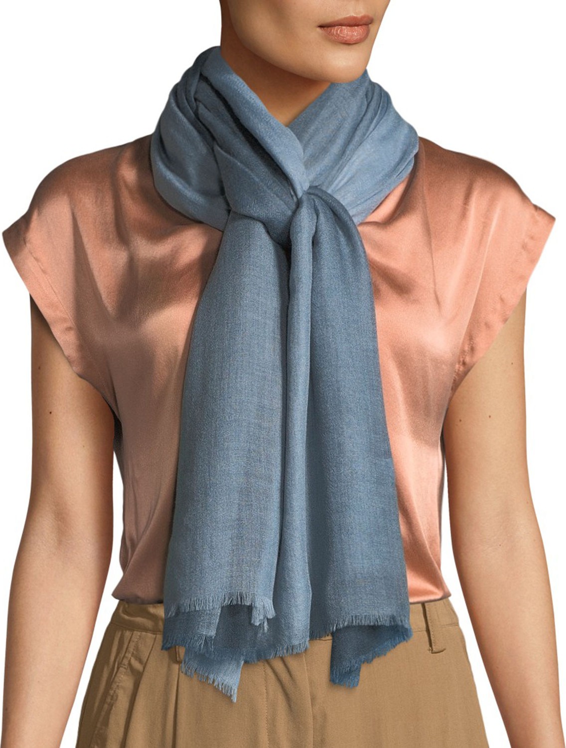 Salvatore Ferragamo Gradient Cashmere Stole