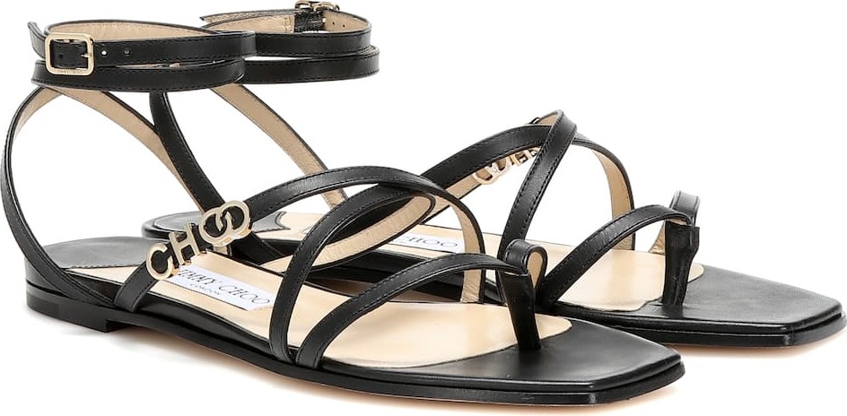 Jimmy Choo Jas leather sandals