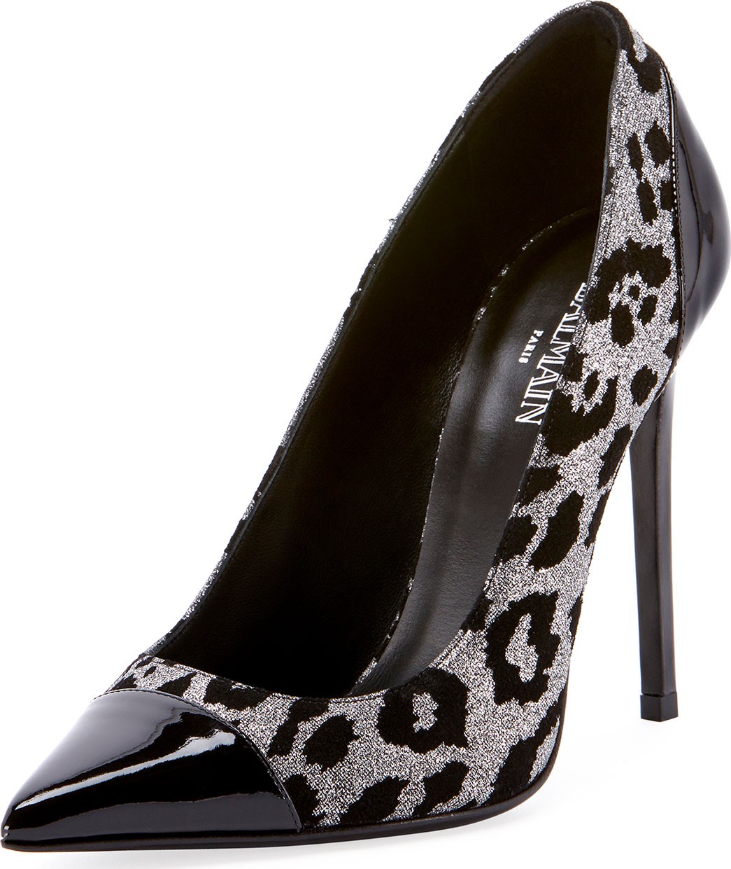 Balmain Daphne Duo Leopard Pumps