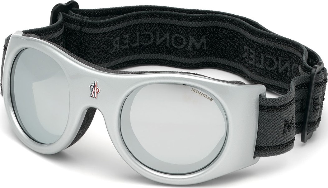Moncler Shield Sunglasses w/ Head Strap