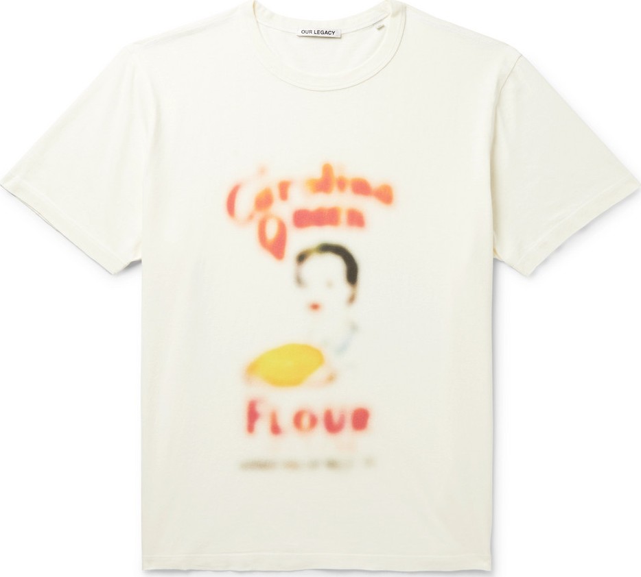 Our Legacy Printed Cotton-Jersey T-Shirt