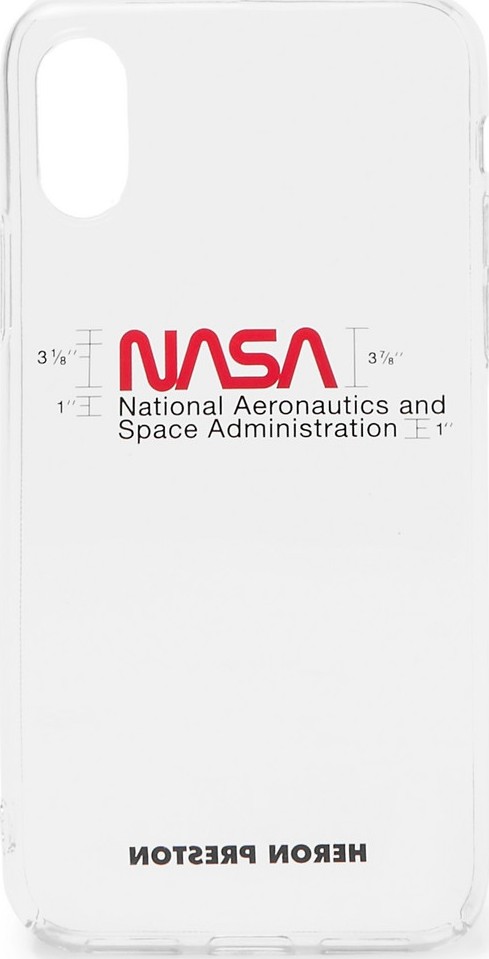 Heron Preston Logo-Print iPhone XS Case