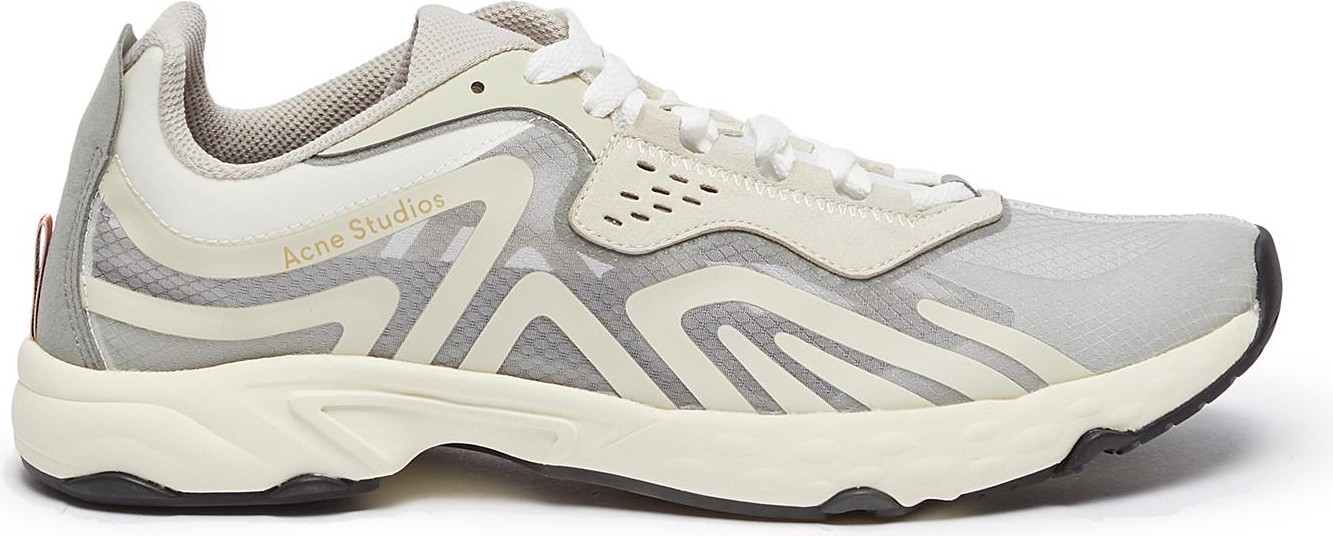 Acne Studios Semi transparent ripstop technical sneakers