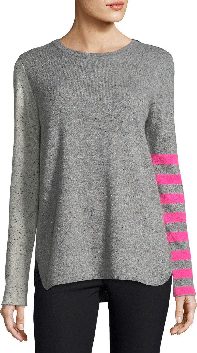 Lisa Todd Pop Rocks Cashmere Striped Sweater