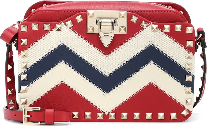Valentino Valentino Garavani Rockstud leather shoulder bag