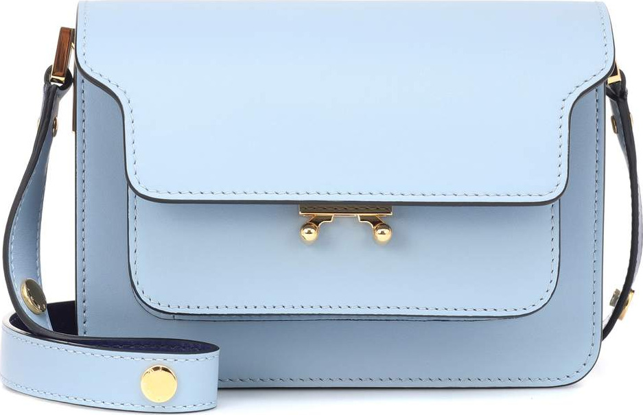 Marni Trunk Mini leather shoulder bag