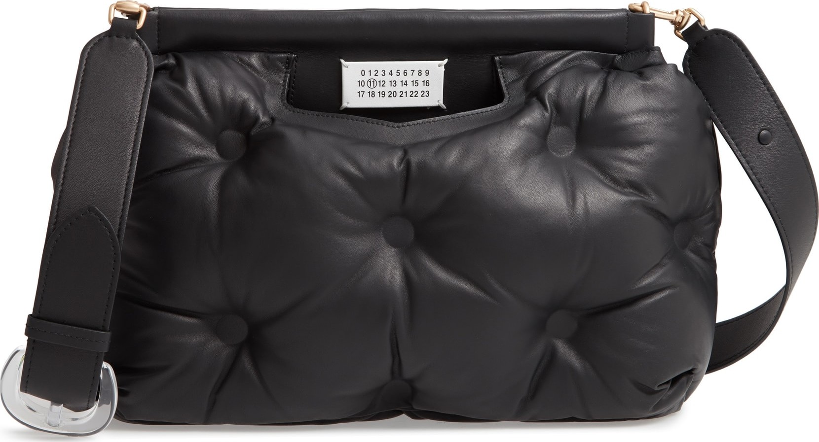 Maison Margiela Medium Glam Slam Leather Shoulder Bag