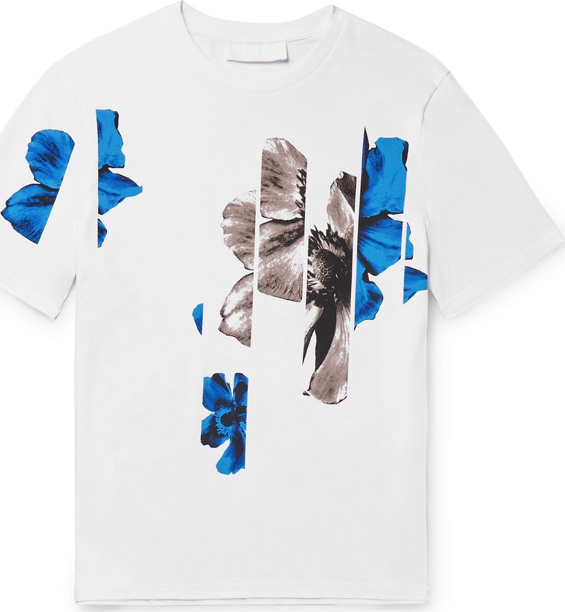 Neil Barrett Printed Stretch-Cotton Jersey T-Shirt Neil Barrett Printed Stretch-Cotton Jersey T-Shirt