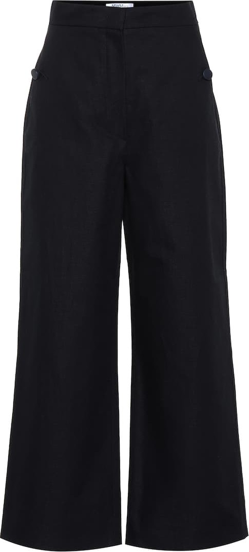 Max Mara Ruta cotton and linen pants