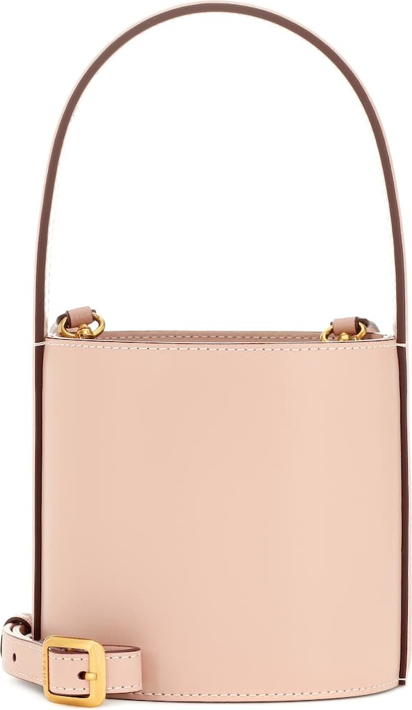 Staud Bissett leather bucket bag