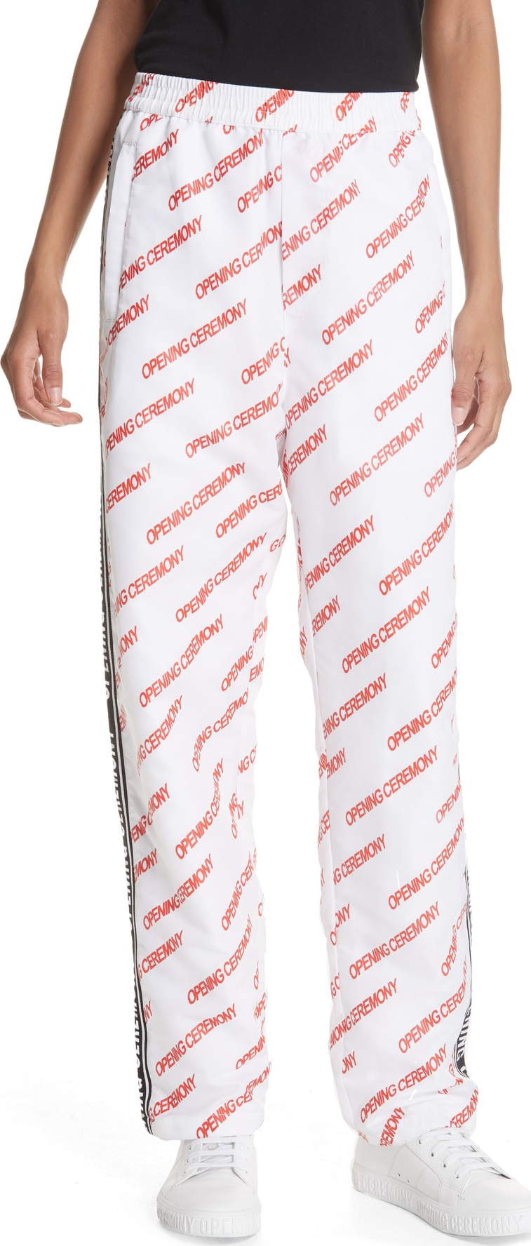 Opening Ceremony Print Nylon Warm-Up Pants