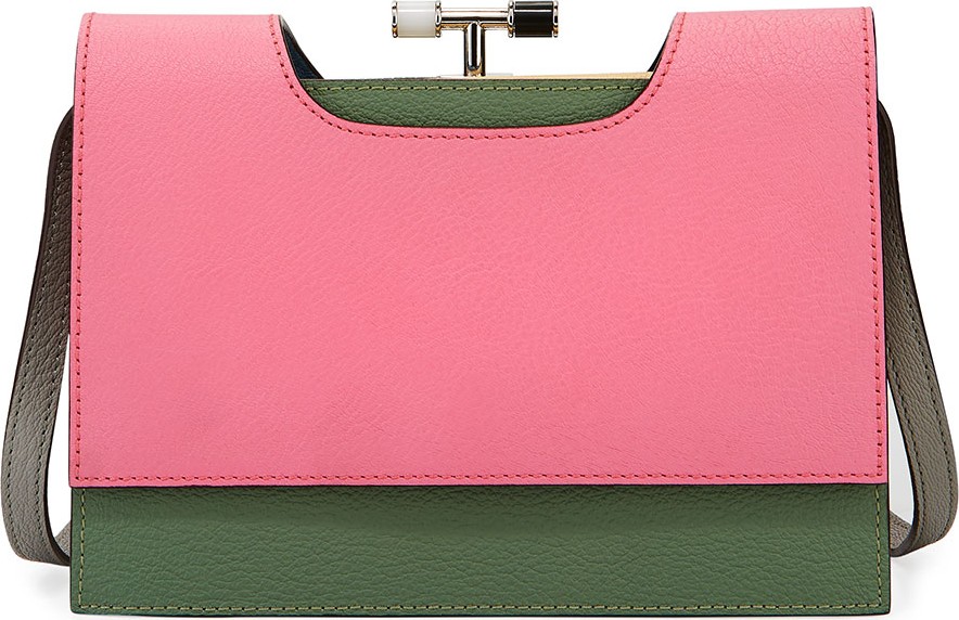 The Volon Chateau Colorblock Shoulder Bag