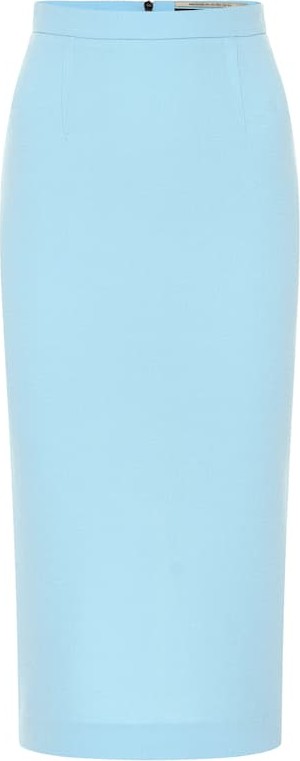 Roland Mouret Arreton wool-crêpe pencil skirt