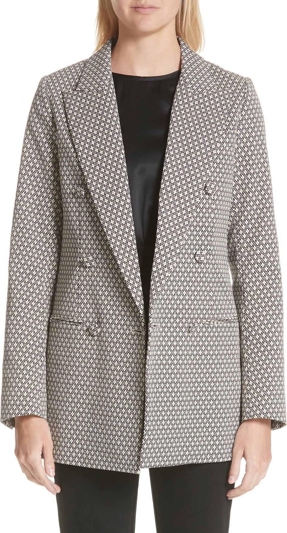 Co Diamond Jacquard Jacket