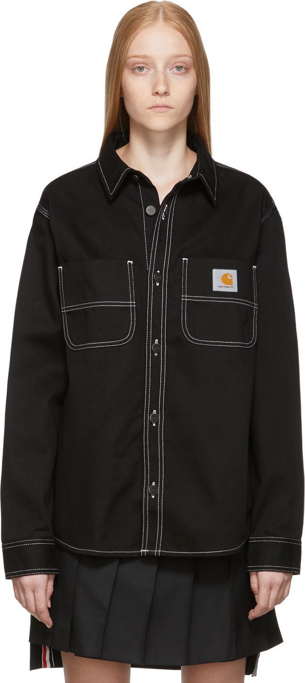 Carhartt Work In Progress Black Chalk Shirt