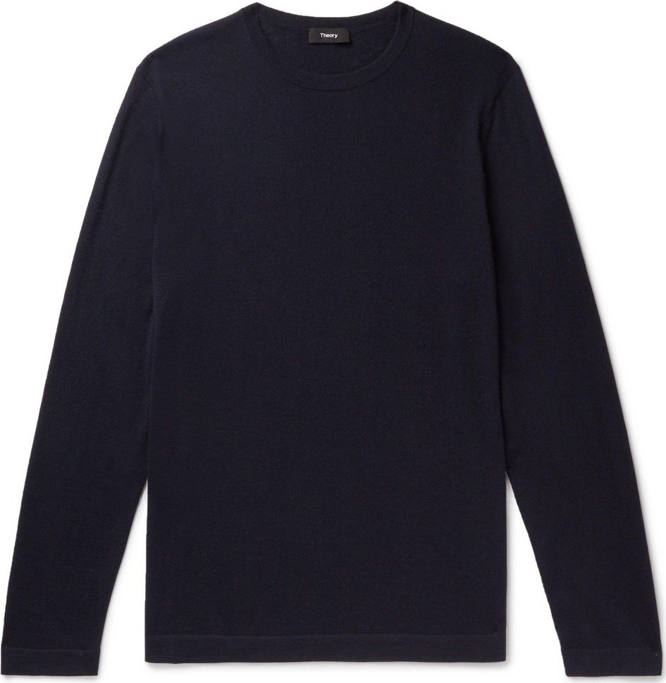 Theory Lievos Slim-Fit Cashmere Sweater